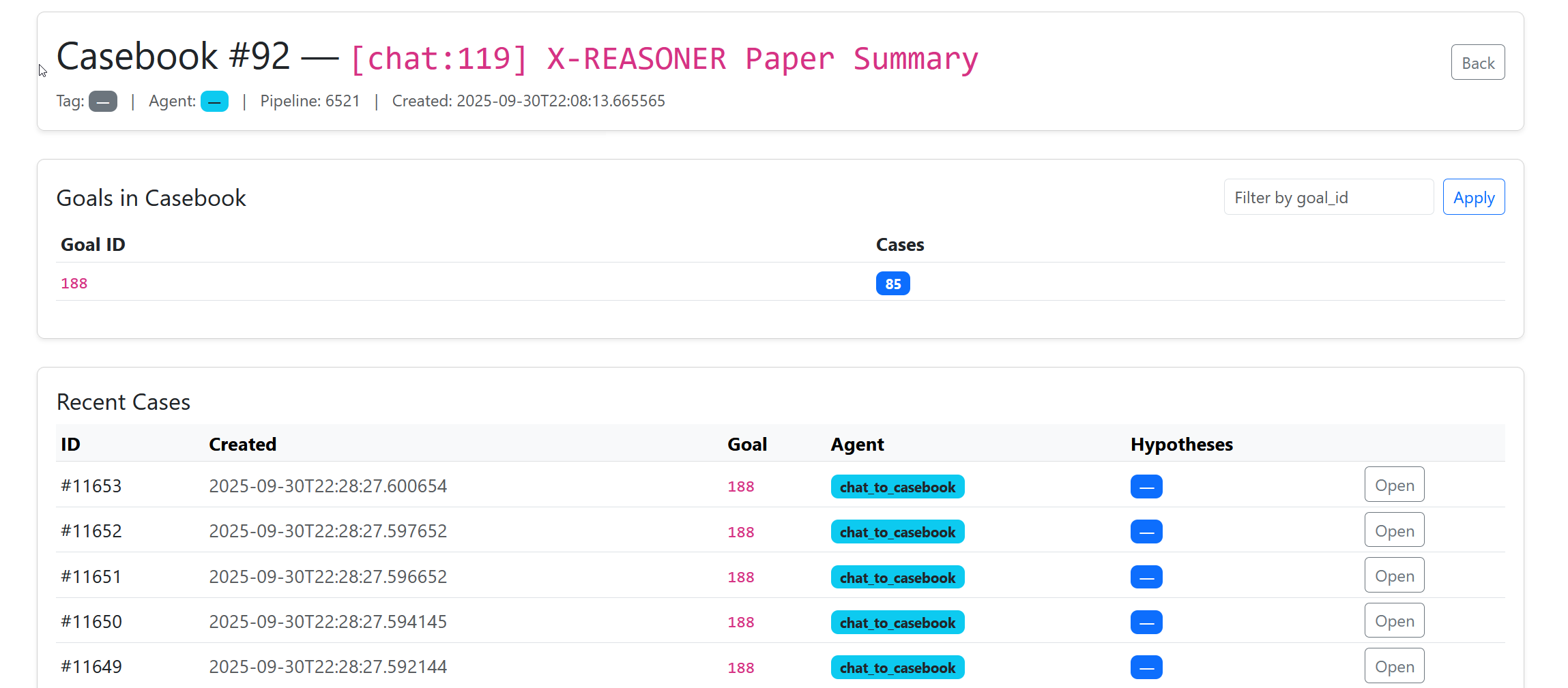 Conversation Casebook